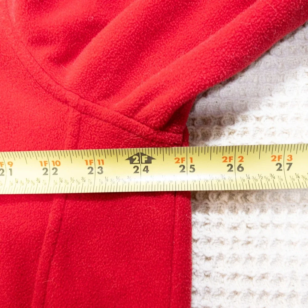 Columbia Steens Mountain Full Zip Fleece Jacket Mens XL Red Charcoal Gray XL